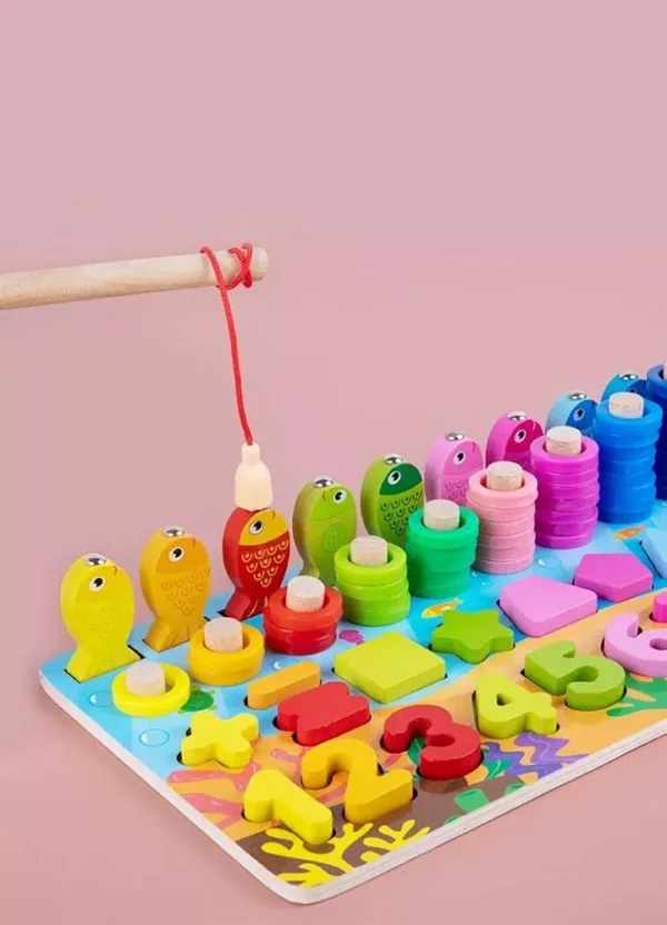 Tablero de madera 6 en 1