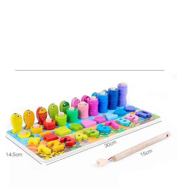 Tablero de madera 6 en 1