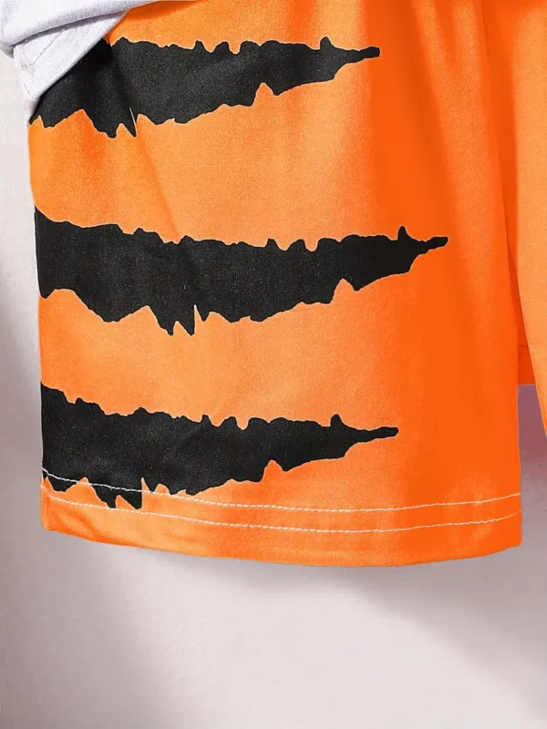 Conjunto estampado de Tigre