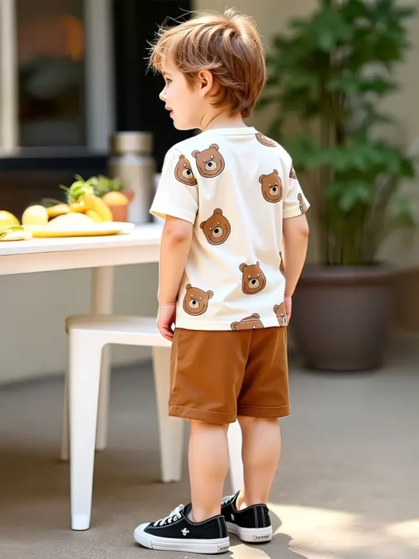 Conjunto estampado para niño