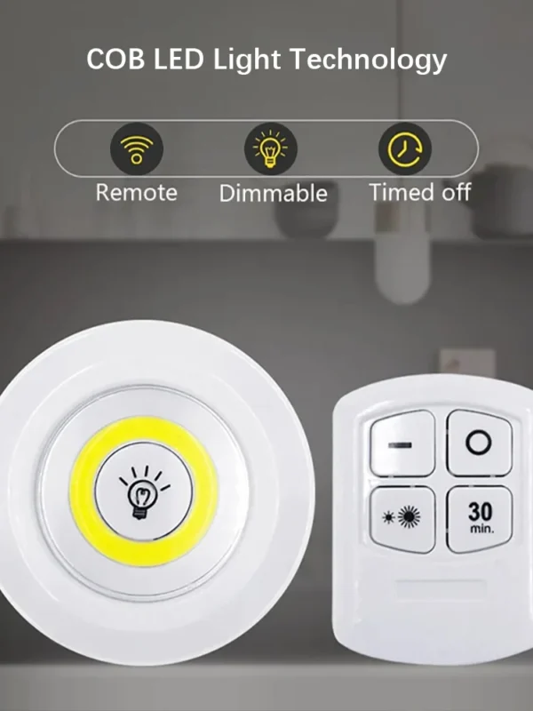Luces Led inalámbrica con control