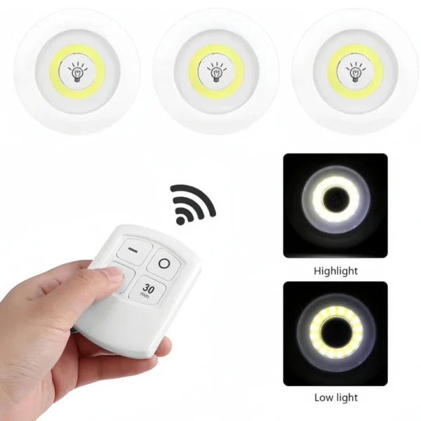 S119ff04dad4d4daab61c9e0ed3d53c18k Luces Led inalámbrica con control