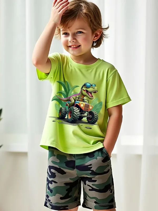 Conjunto Estampado de Tyrannosaurus Rex