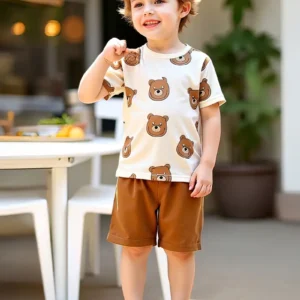 Conjunto estampado para niño