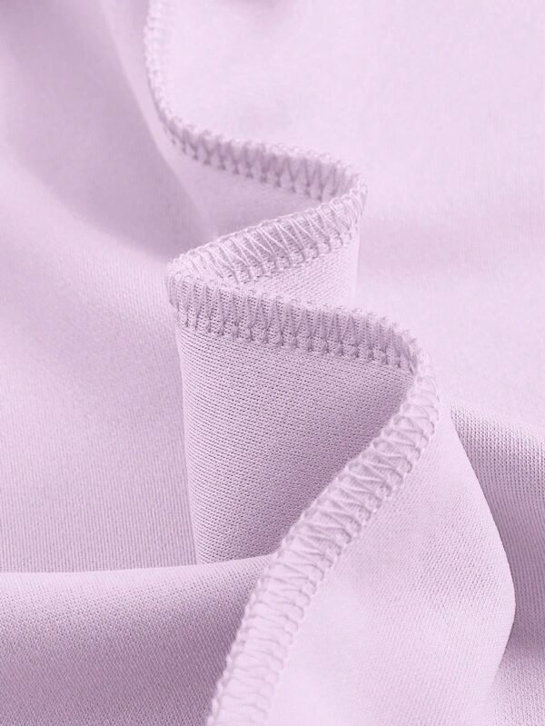 SHEIN MOD Vestido unicolor con cremallera trasera (Shein)