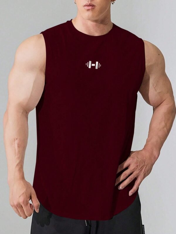 Sport PWRUP Camiseta de tirantes estampada (Shein)