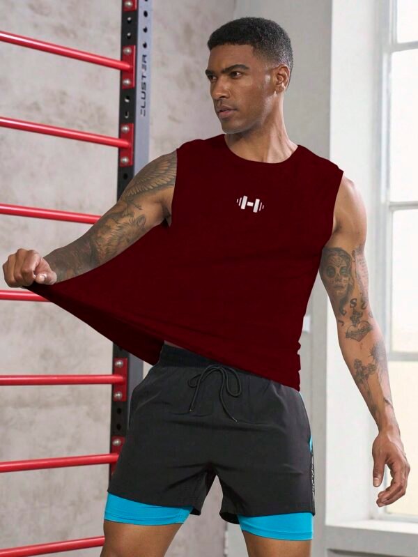 Sport PWRUP Camiseta de tirantes estampada (Shein)