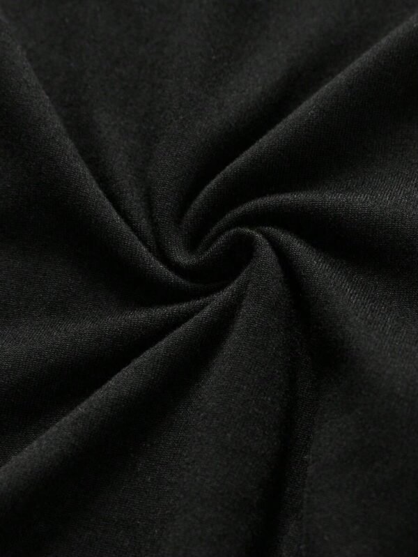 Vestido negro sin tirantes para mujer (Shein)