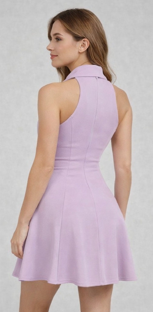 Vestido con cremallera (Shein)