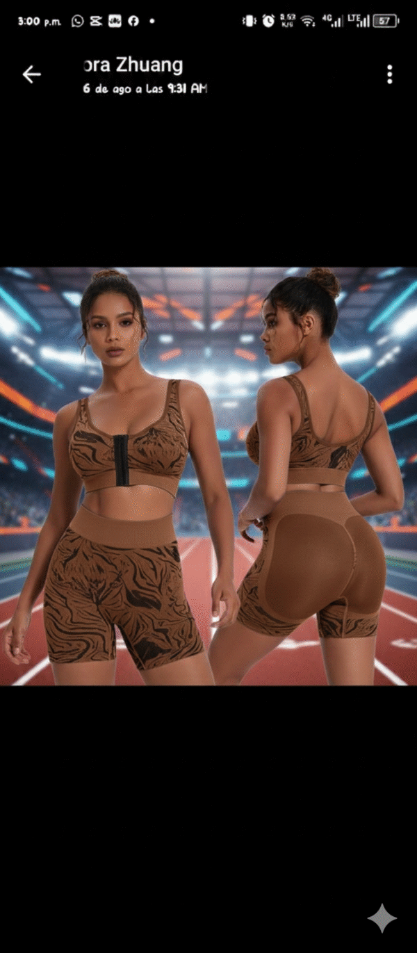 Conjunto deportivo estampado