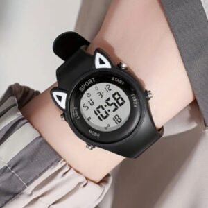 Reloj Digital Orejas de Gato