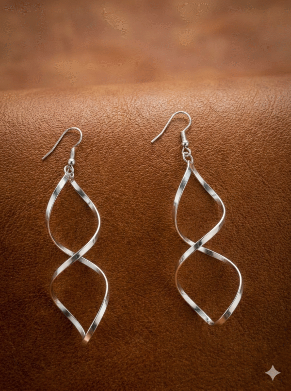 Aretes Onda en espiral