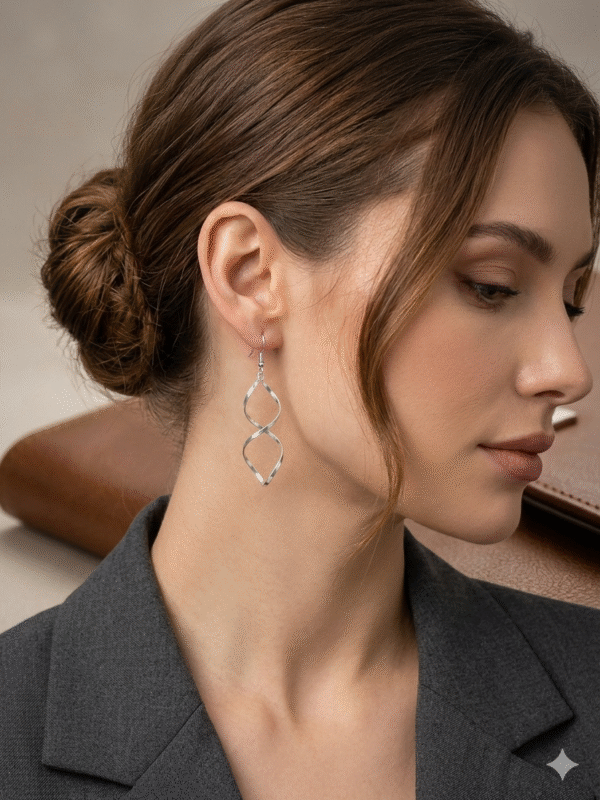 Aretes Onda en espiral