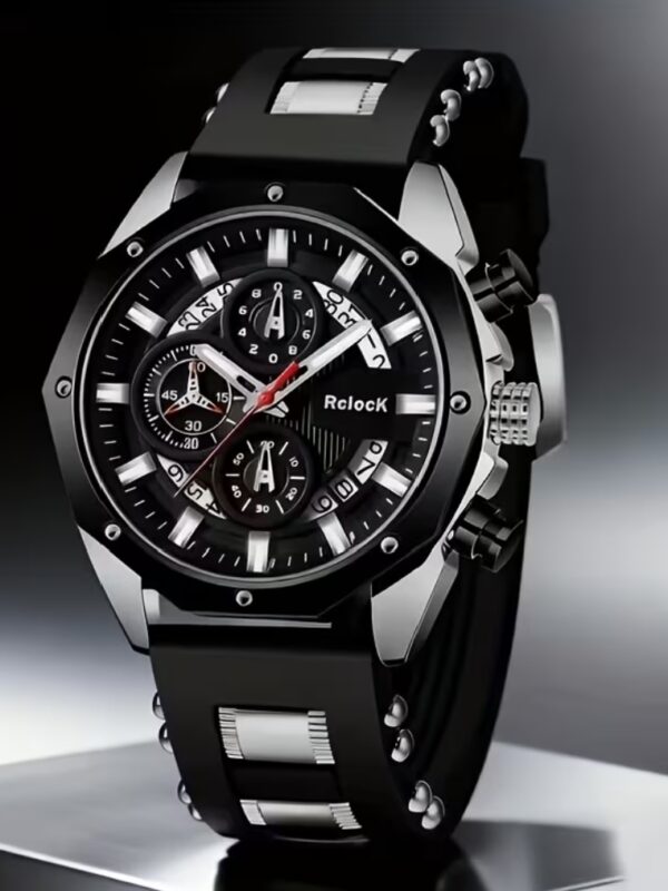 Reloj Deportivo Decagonal