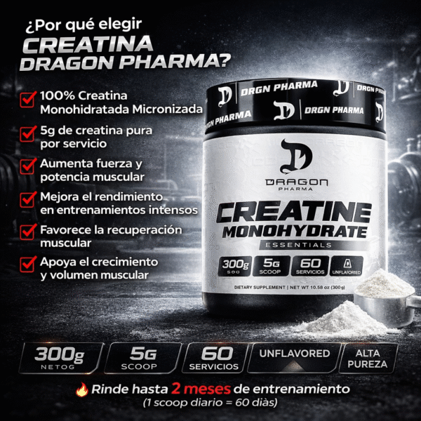 Dragon Pharma Creatina 300 Gr