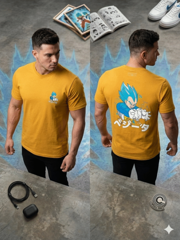 Camiseta cuello redondo (Vegeta))