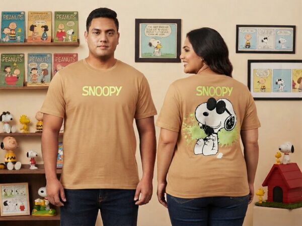 1788887649126 Camiseta con serigrafía (Snoopy)