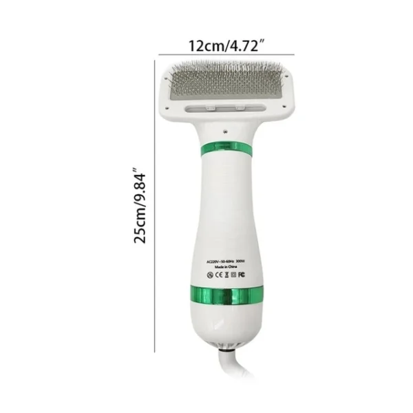 CEPILLO PERRO SECADOR ELÉCTRICO MASCOTAS