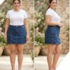 Falda Short Jean